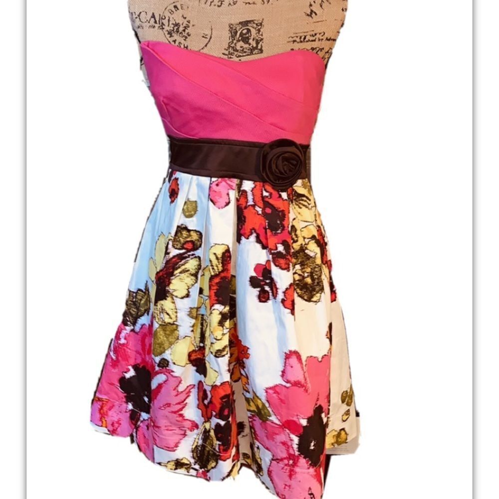 Teeze Me strapless dress size 11